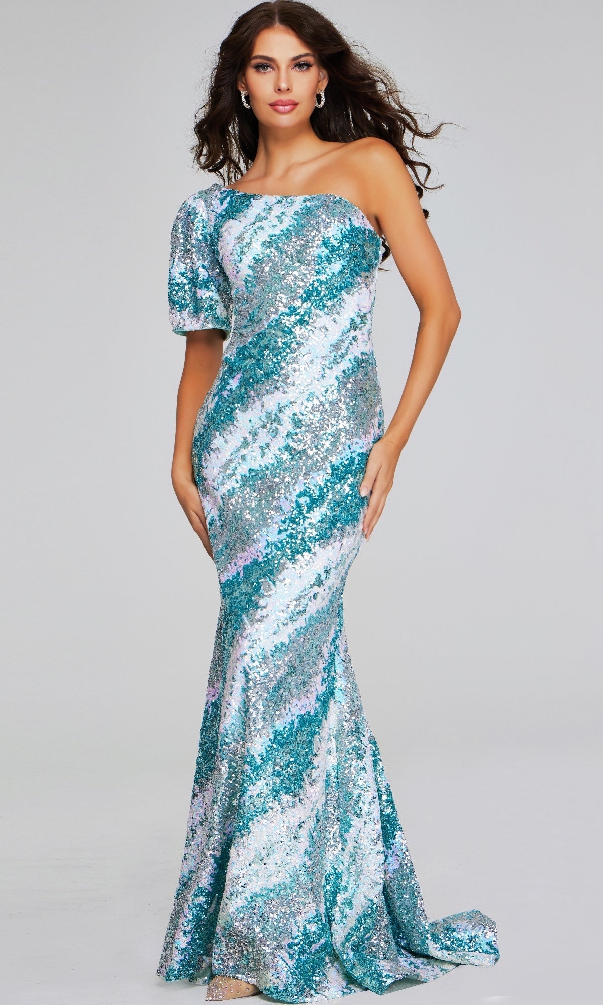 Jovani 39077 – Elegante vestido de noche largo y formal