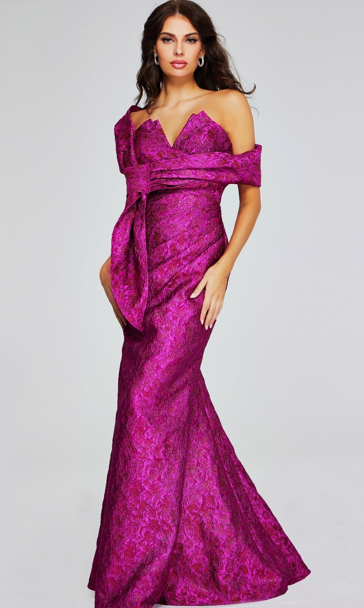 Vestido formal largo hasta el suelo Jovani 39114 – Vestido de diseñador para eventos