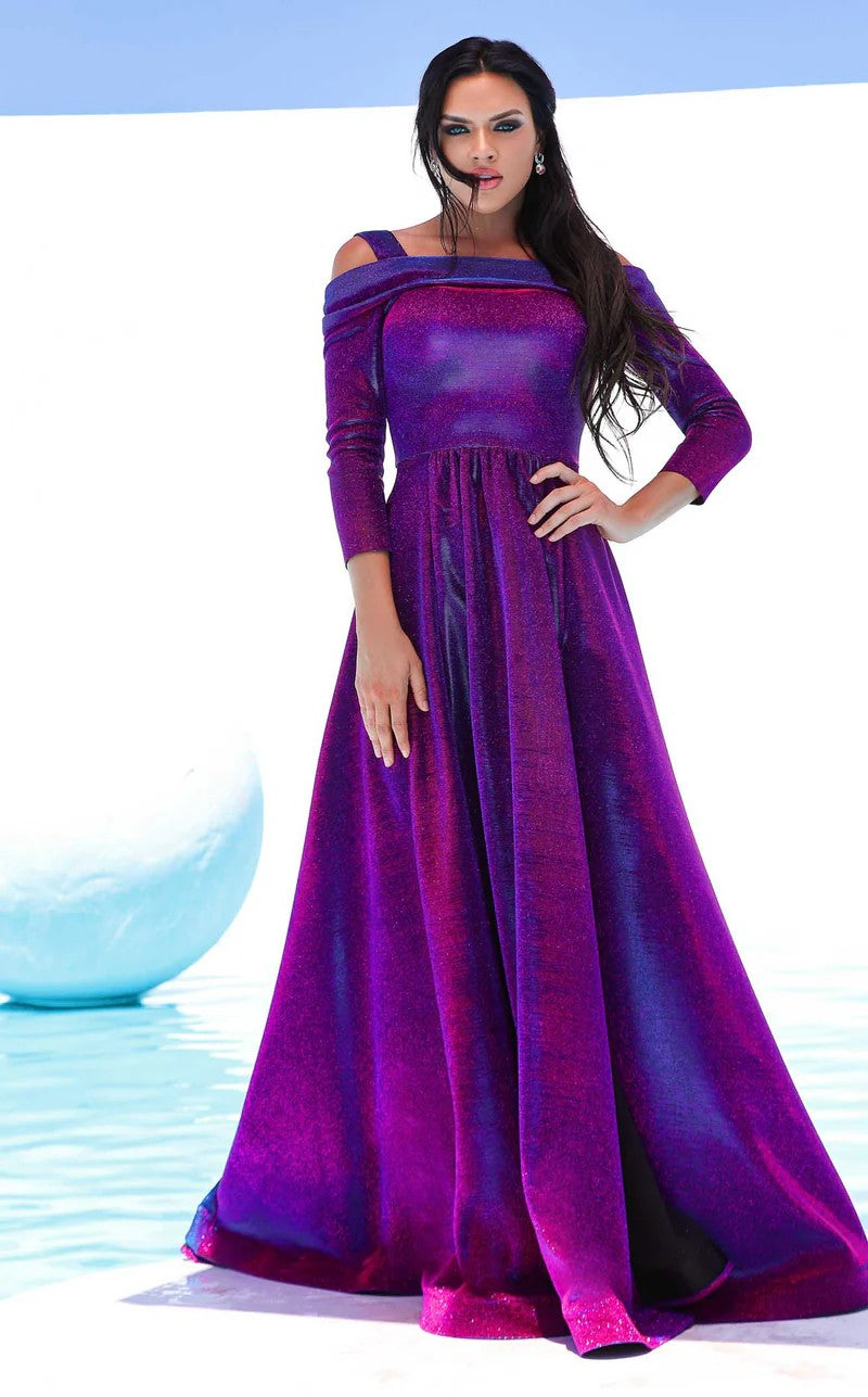 jessica angel prom dress Style JA812 Collection neckline adds a touch of glamour.... Jessica Angel Collection Prom