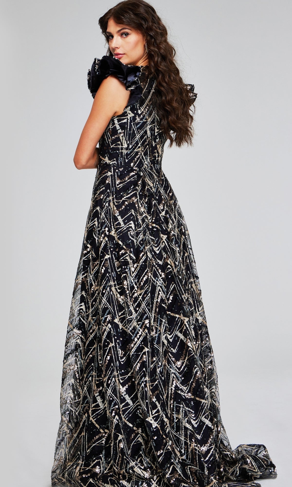 Jovani 39274 – Vestido de diseñador de lujo de largo completo