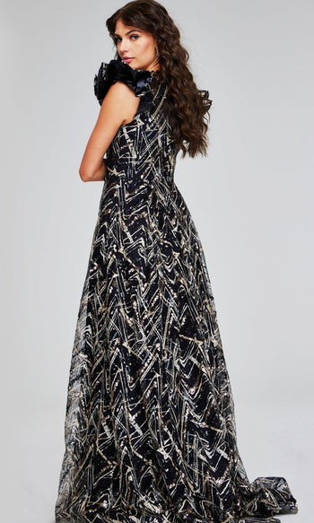 Jovani 39274 – Vestido de diseñador de lujo de largo completo