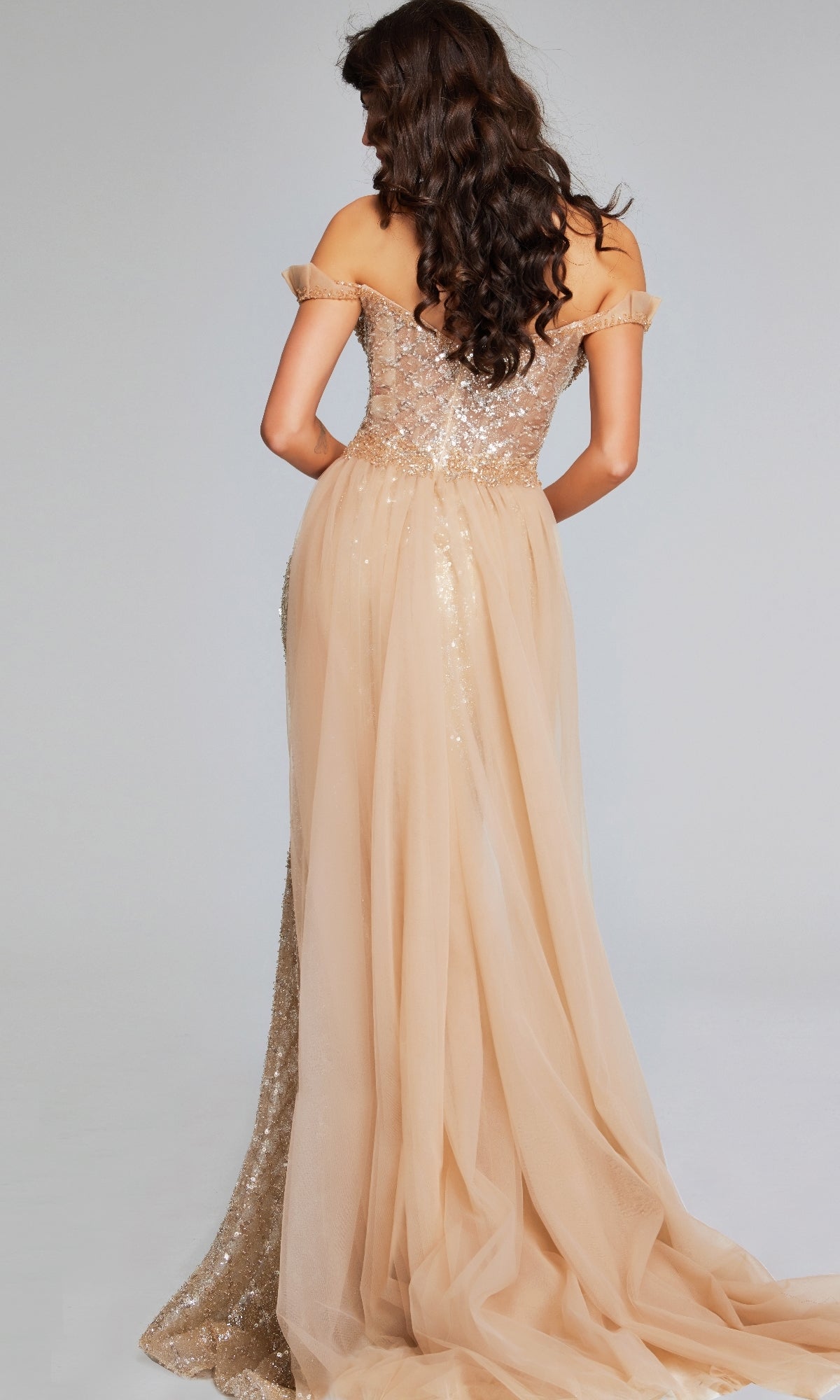 Vestido formal hasta el suelo, diseñador Jovani 39751