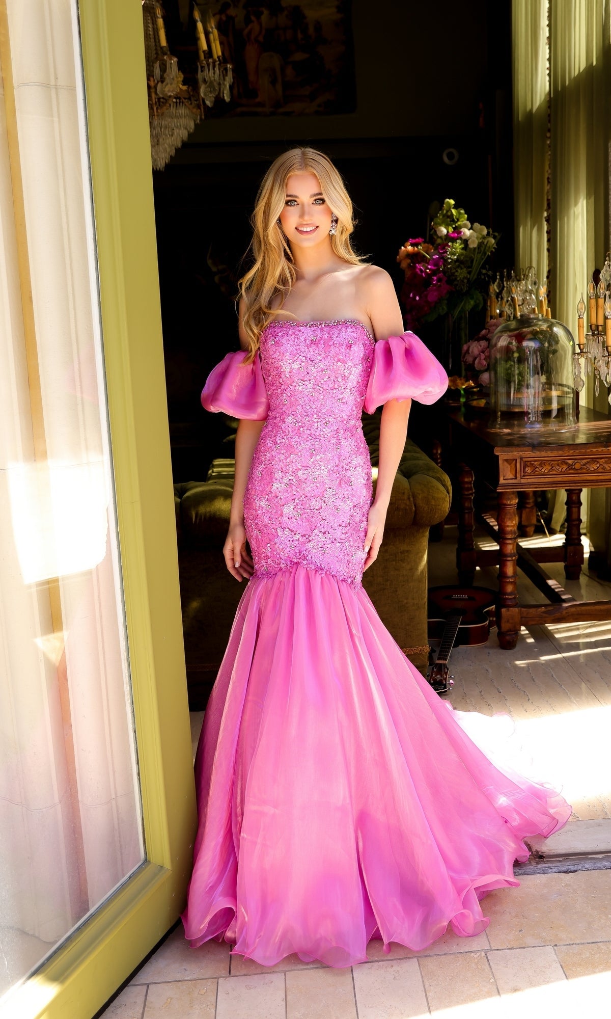 Ava Presley Pink Apparel & Accessories > Clothing > Dresses
