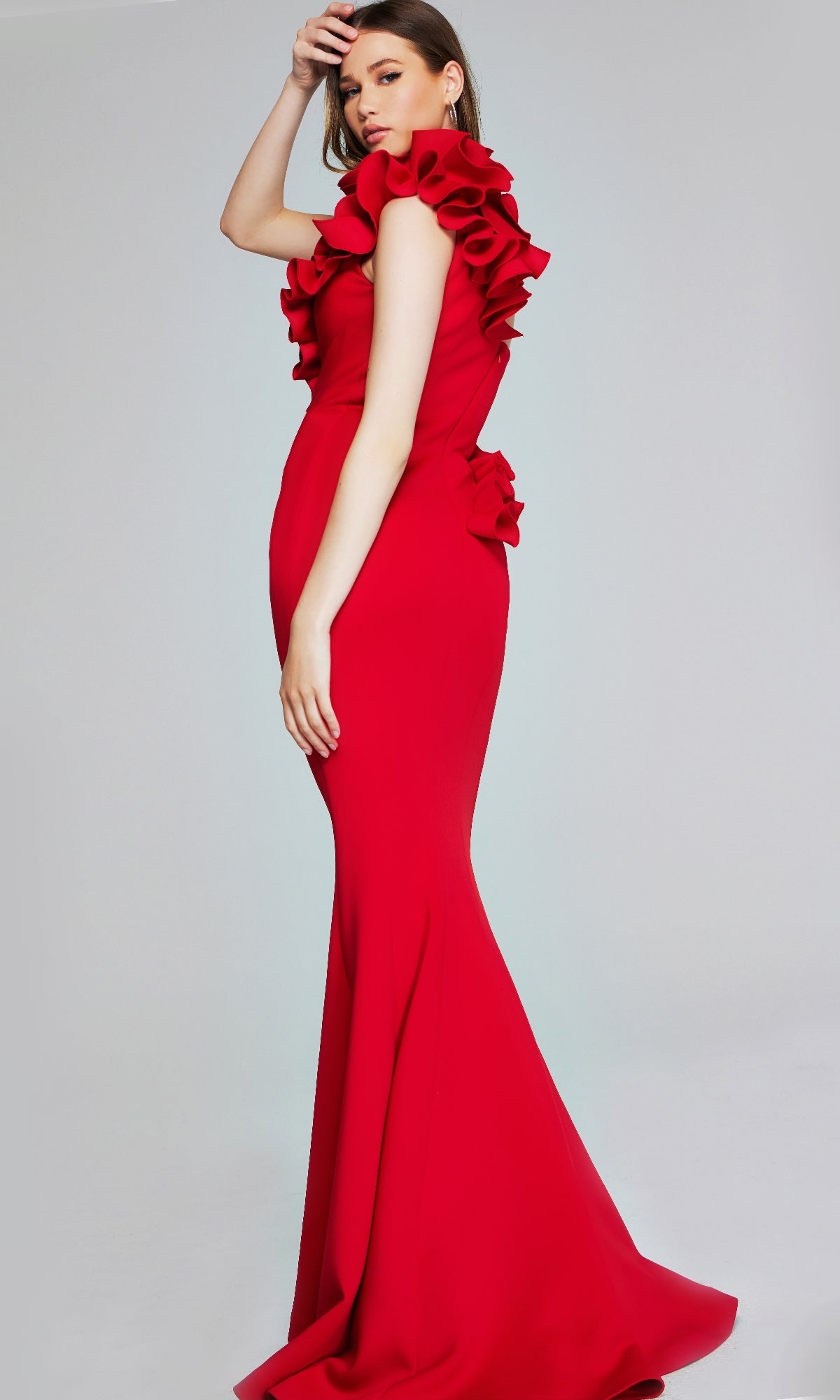 Vestido formal hasta el suelo, diseñador Jovani 39751
