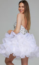 Jovani 39932 Vestido corto elegante para fiesta de bienvenida