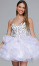 Jovani 39932 Vestido corto elegante para fiesta de bienvenida