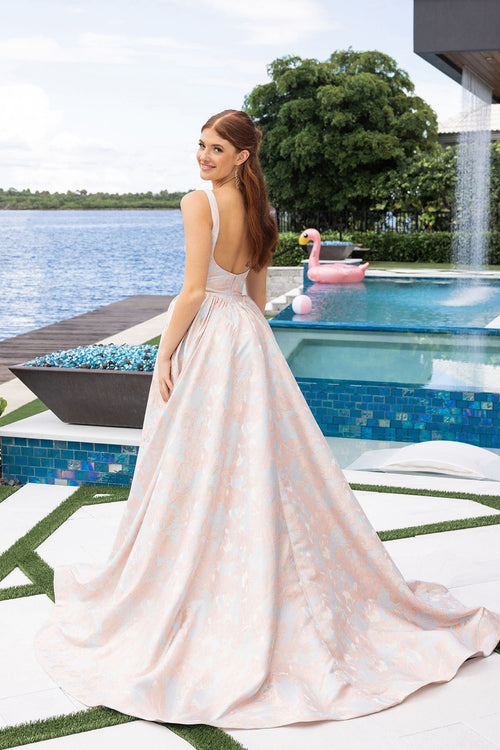 PORTIA & SCARLETT Lilac/Pink dress
