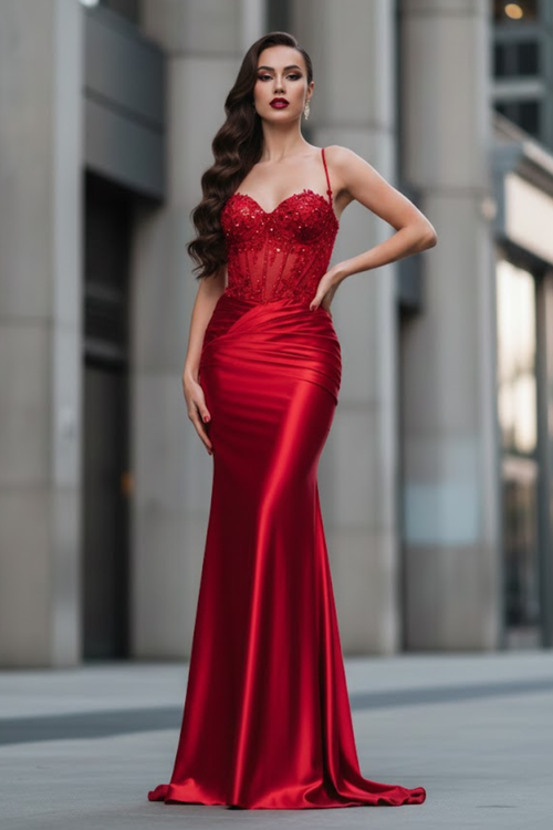 Plus Size Prom Dress Long Outfit Evening Gown By May Queen MQ2139