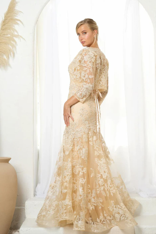 Eva USA 5250 Modest Wedding Dress Bridal Gown