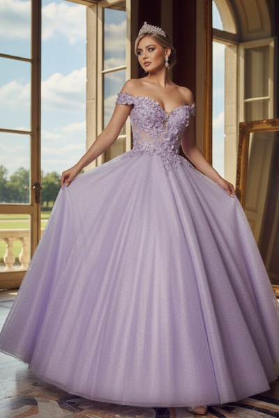 Sweet 16 Birthday Party Dress in Hunter Green Style Ball Gown