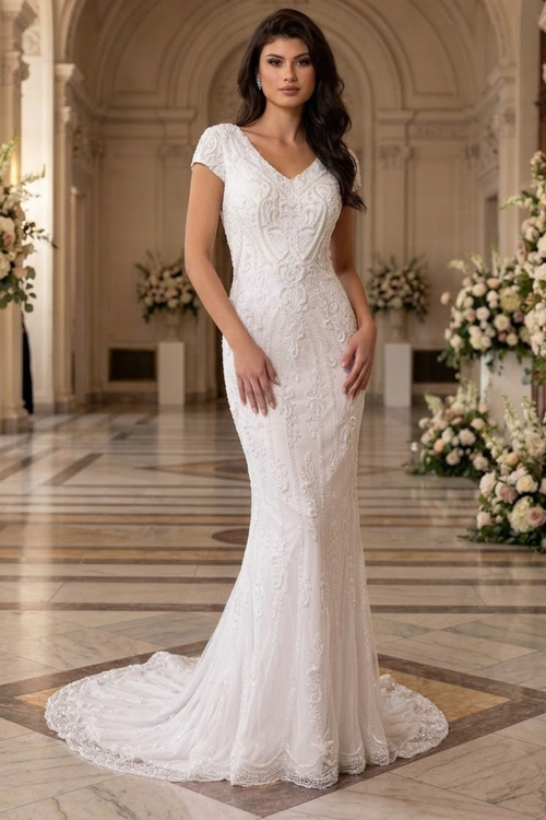 Primavera Couture 11121 Long Bridal Gown Fitted Wedding Dress