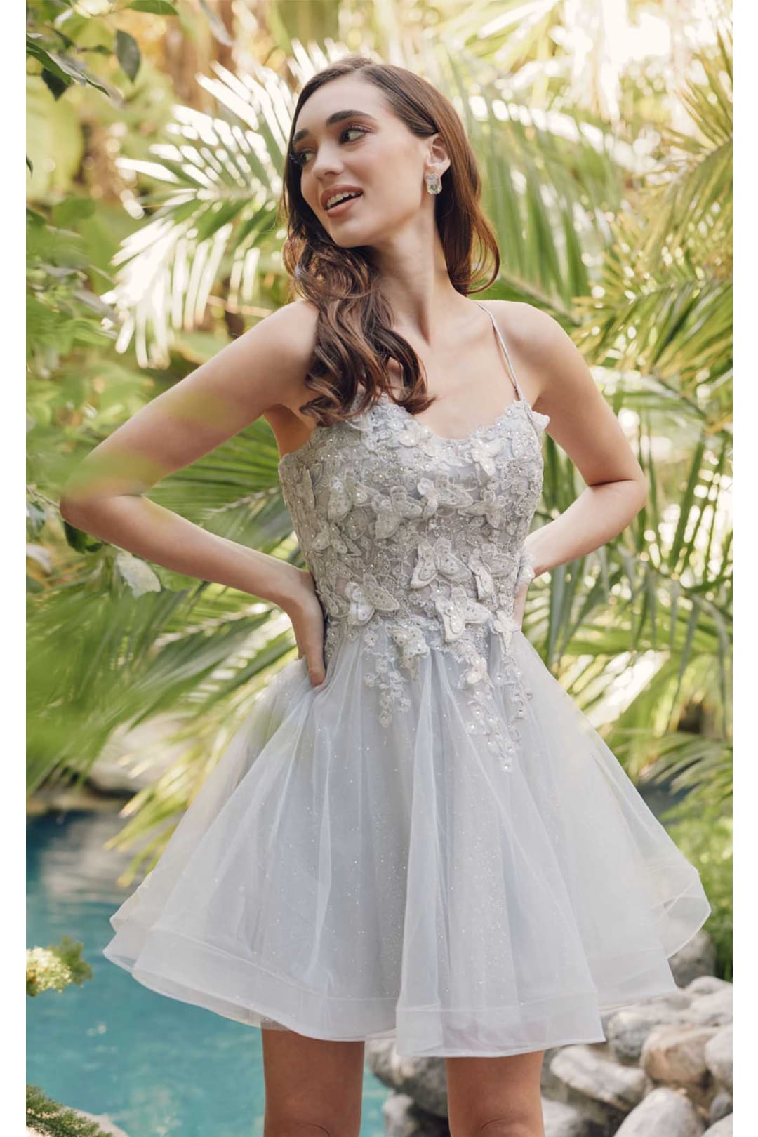 Dama Dresses for Quinceanera in Silver Style 902 Quince Outfit Dama Dresses for Quinceanera in Silver Style 902 Quince Outfit