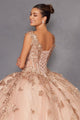 3D Butterfly Off Shoulder Ball Gown by Juliet JT1485J - Quinceanera Dresses