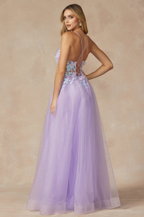 Juliet Lavender Long Formal Dresses