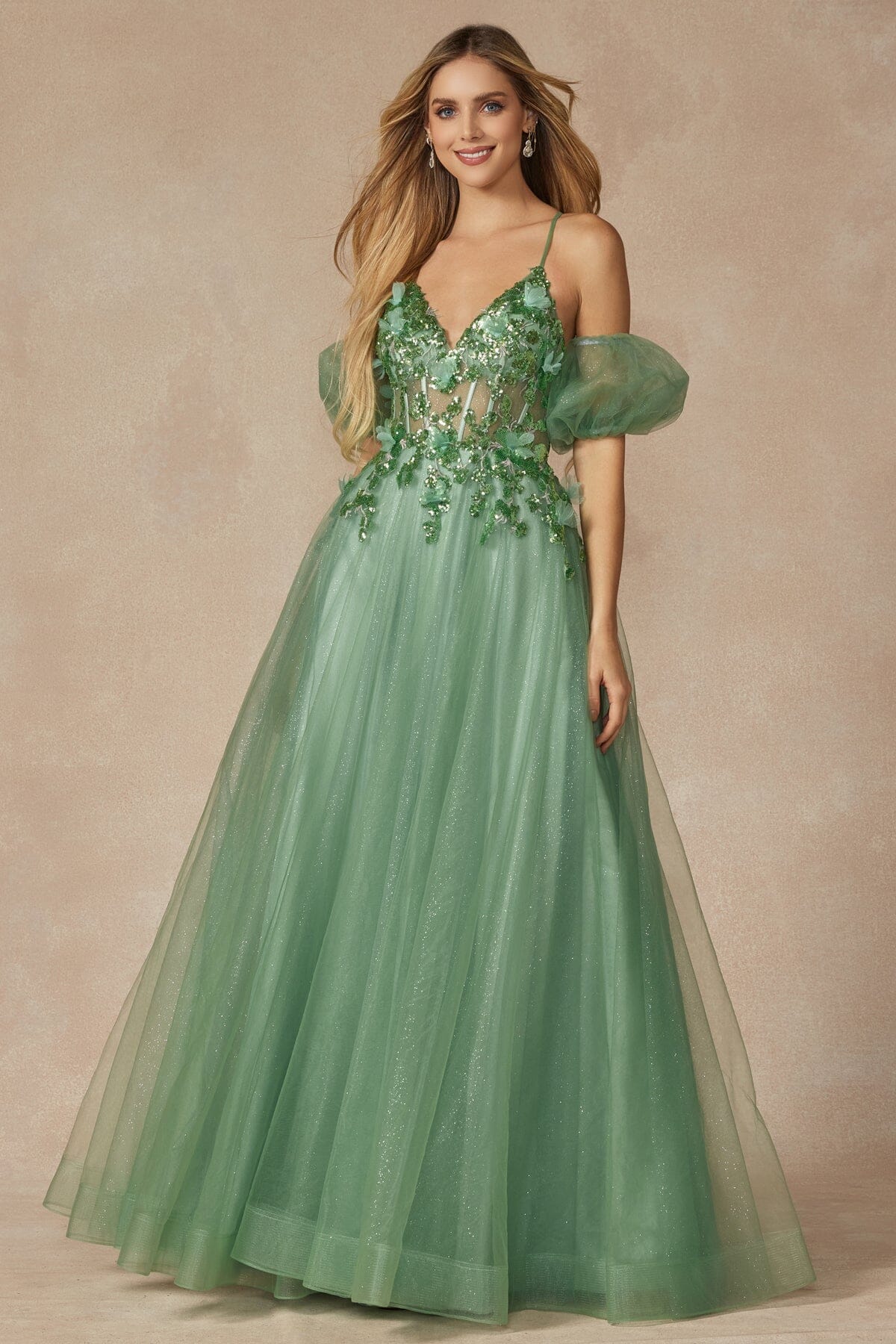 Juliet Lavender Long Formal Dresses