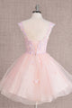 3D Butterfly Short Sleeveless Dress by Elizabeth K GS3186 - Short Cocktail Dresses