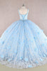 3D Butterfly Sleeveless Ball Gown by Elizabeth K GL3183 - Quinceanera Dresses