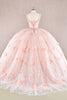 3D Butterfly Sleeveless Ball Gown by Elizabeth K GL3183 - Quinceanera Dresses