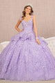 3D Butterfly Sweetheart Ball Gown by Elizabeth K GL3112 - XS / Lilac - Quinceanera Dresses