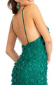 3D Floral Applique Mermaid Dress by Elizabeth K GL3000 - Long Formal Dresses