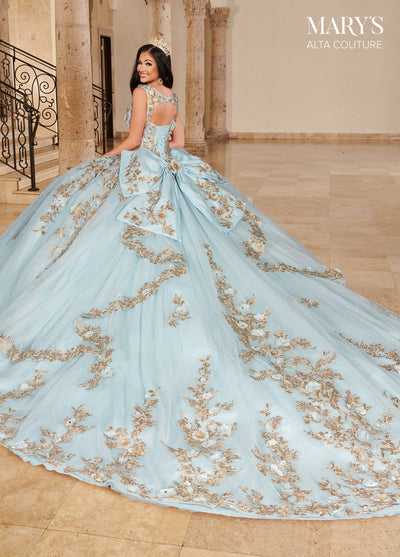 Alta Couture MQ3074 3D Floral Quinceanera Dress