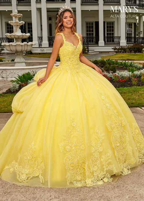 Alta Couture MQ3092 3D Floral Quinceanera Dress