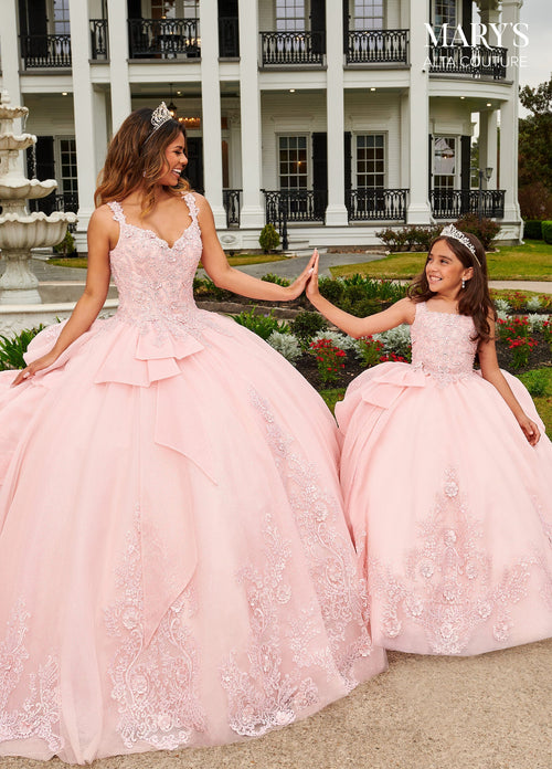 Alta Couture MQ3092 3D Floral Quinceanera Dress