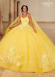 Mary's Bridal MQ2148 3D Floral Quinceanera Dress