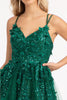 3D Floral Strappy Back Gown by Elizabeth K GL3033 - Long Formal Dresses