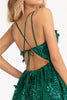 3D Floral Strappy Back Gown by Elizabeth K GL3033 - Long Formal Dresses