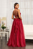 3D Floral Strappy Back Gown by Elizabeth K GL3033 - Long Formal Dresses
