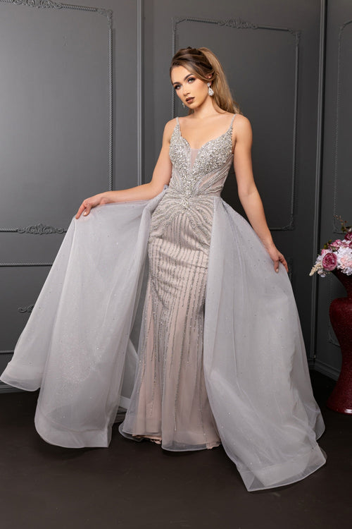 RQ8262 - SILVER/NUDE