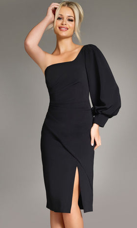 Jovani 40033 - One Sleeve Fitted Cocktail Dress