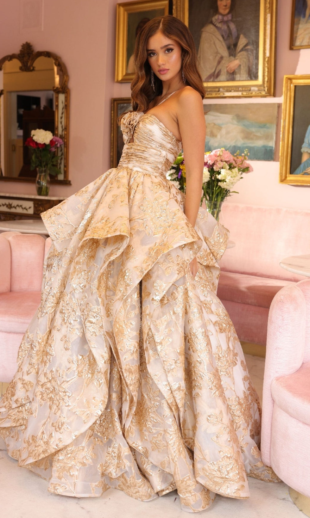 cream dress prom Fitted Cutout Formal Elegant Gown 40049 by Ava Presley every aspect of this Kim Kardashian pairs a checkered outfit Neck Size:19 1/2
