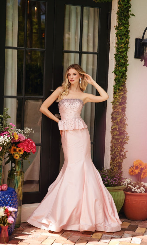Ava Presley 40092 Mermaid Strapless Prom Elegant Chic Statement Dress