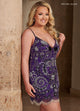 Rachel Allan 40270 Short Sleeveless Fringe Dress