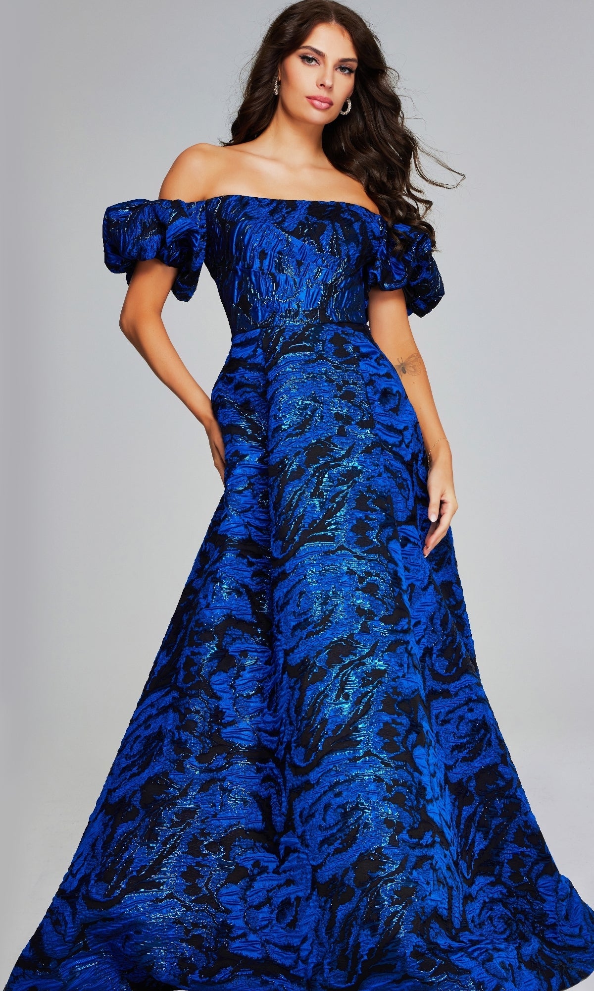 Vestido formal hasta el suelo Jovani 40315