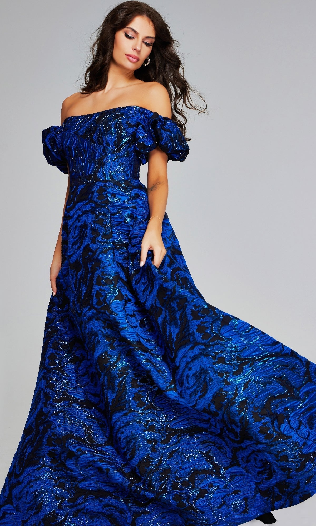 Vestido formal hasta el suelo Jovani 40315
