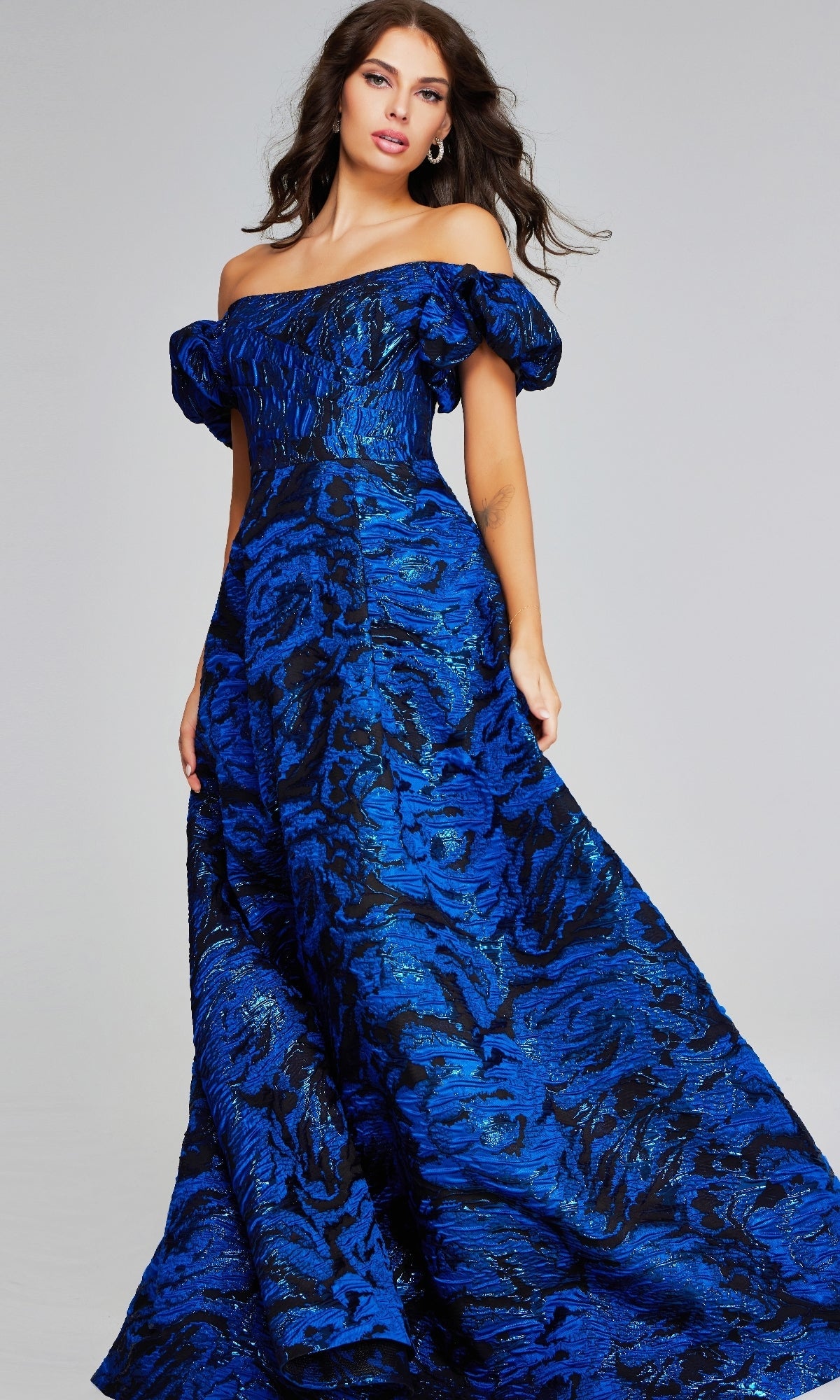 Vestido formal hasta el suelo Jovani 40315