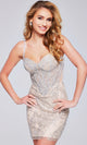 Vestido corto y elegante para el regreso a casa – Jovani 40471