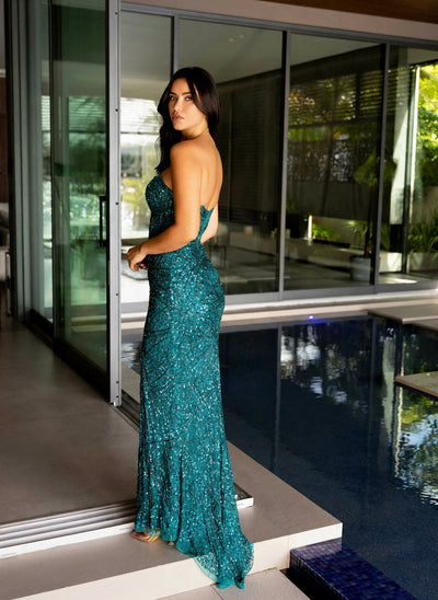 Primavera Couture 4130 Prom Fitted Formal Long Dress