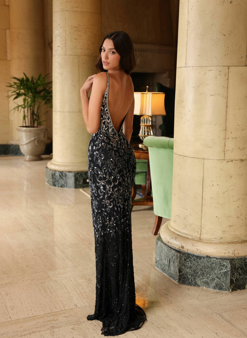 Primavera Couture 4150 Sequin Prom Dress