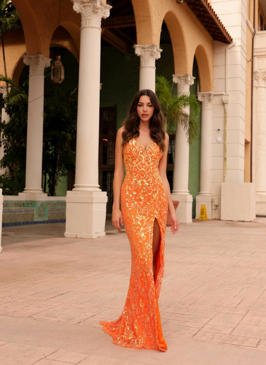 Primavera Couture 4150 Sequin Prom Dress