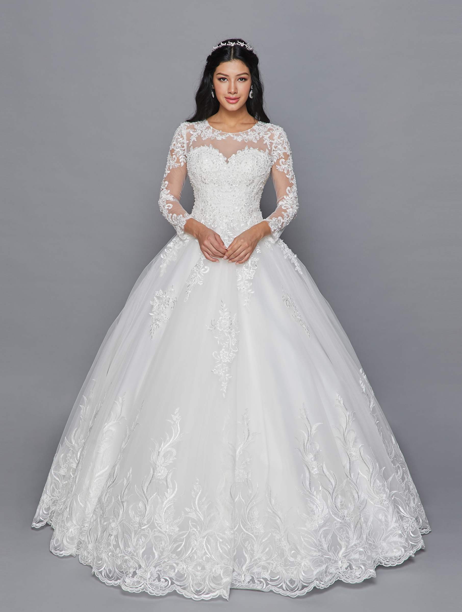 modest white wedding dresses Modest Wedding Dress