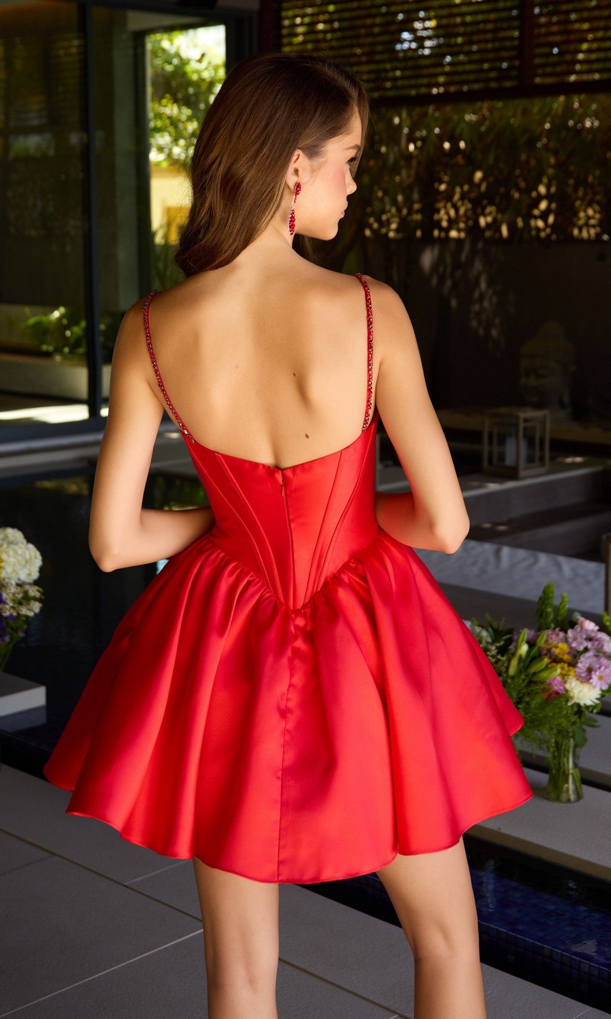 Ava Presley Red Apparel & Accessories > Clothing > Dresses
