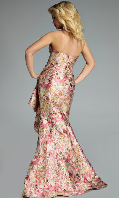 Jovani 42927 Coral Evening Gown: Elegance Redefined