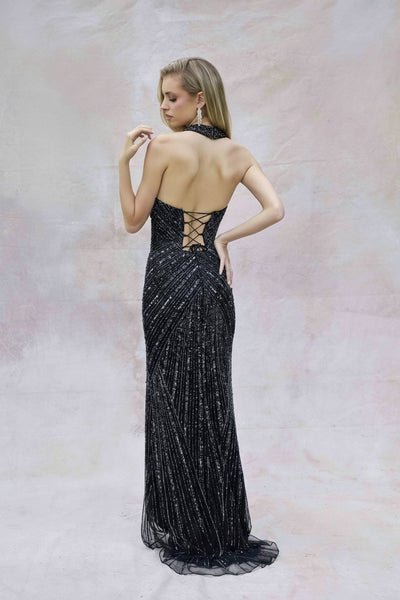 Primavera Couture 4309 Beaded Long Sequin Prom & Evening Dress