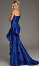 Jovani 43126 - One Shoulder Cascading Ruffle Gown