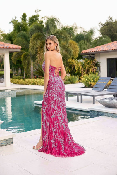 Primavera Couture 4328 Formal Long Sequin Evening Prom Dress
