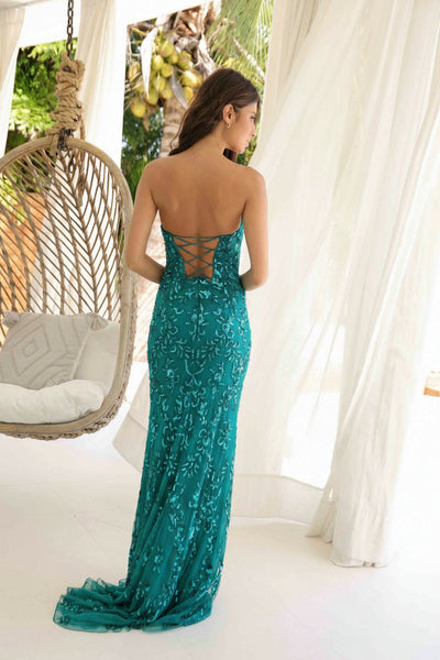 Primavera Couture 4347 Beaded Prom Dress